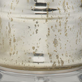 Alden Décor Emely Mercury Glass Table Lamp, Silver