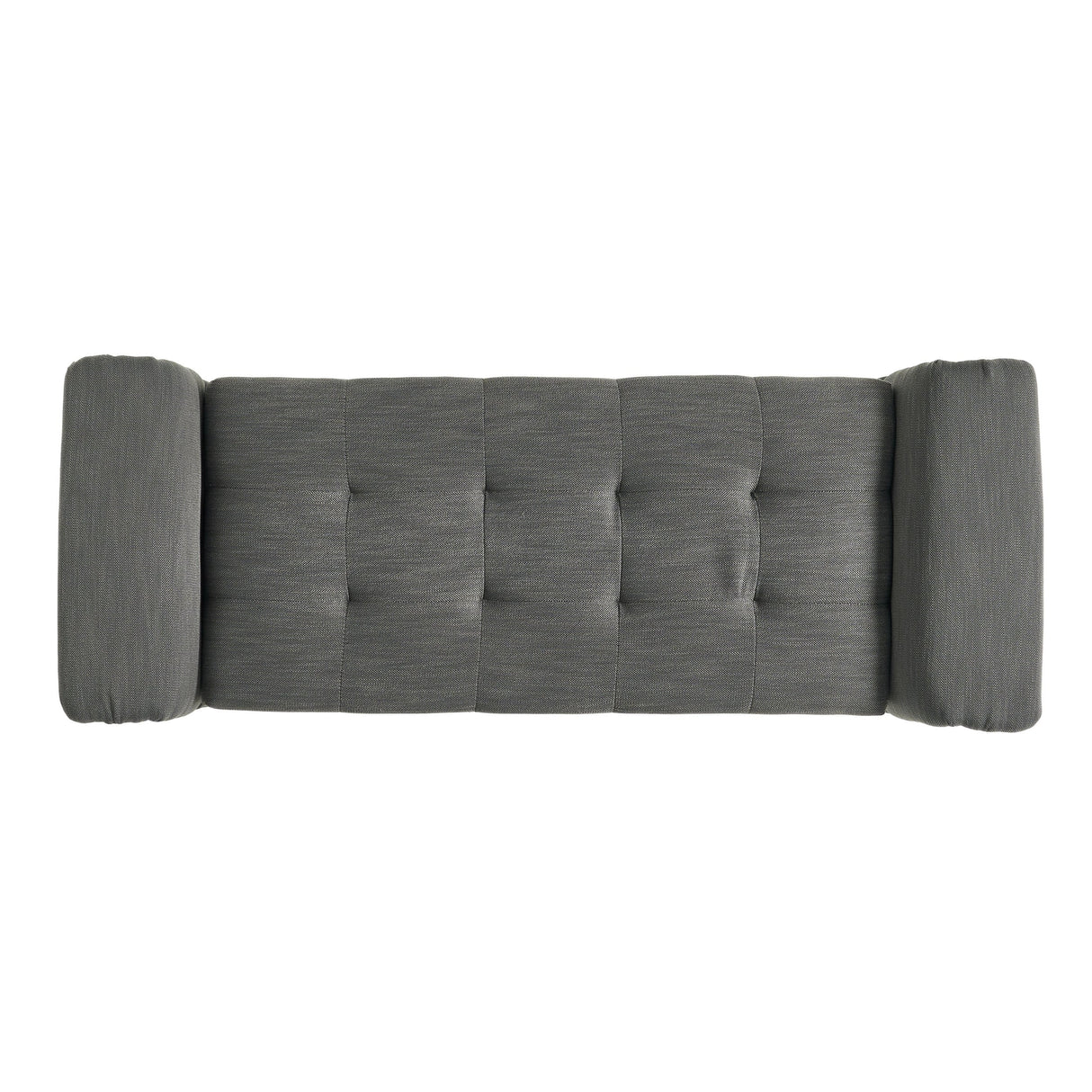 Alden Tufted Fabric Armed Storage Ottoman Bench by Christopher Knight Home