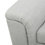 Alden Tufted Fabric Armed Storage Ottoman Bench by Christopher Knight Home