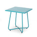 Alder Outdoor Modern 18" Side Table with Steel Legs by Christopher Knight Home