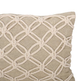 Amhurst Modern Fabric Throw Pillow Cover by Christopher Knight Home