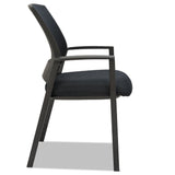 Alera ES Series Black Mesh Stack Chairs (Set of 2)