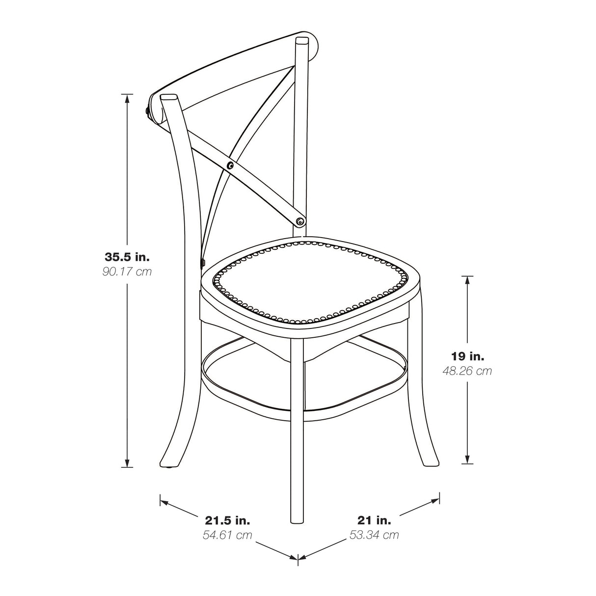 Alesi Dining Chair 2-Pack