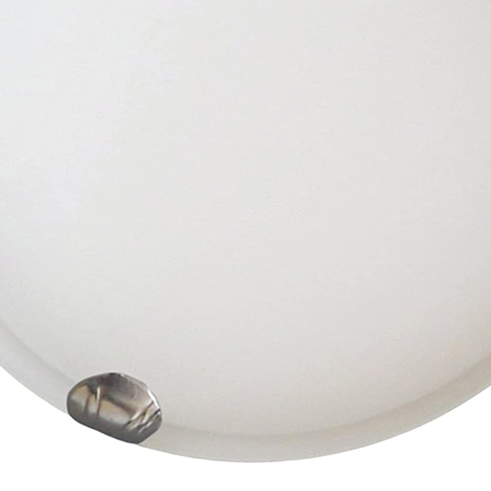 Alex 2 Light Flush Mounted Lighting - Satin Nickel