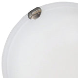 Alex 2 Light Flush Mounted Lighting - Satin Nickel