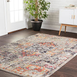Alexander Home Athens Boho Abstract Distressed Sunset Area Rug