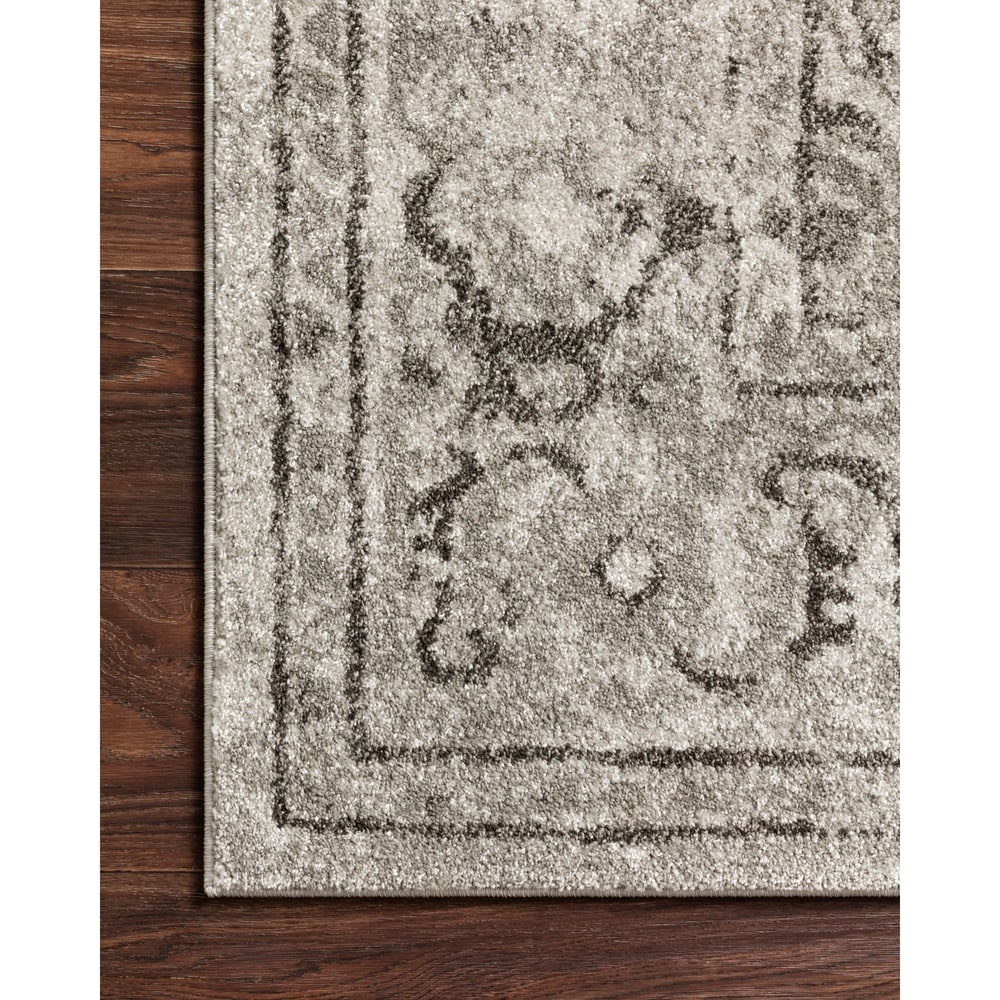 Alexander Home Bellagio Scrollwork Distressed Traditional Rug