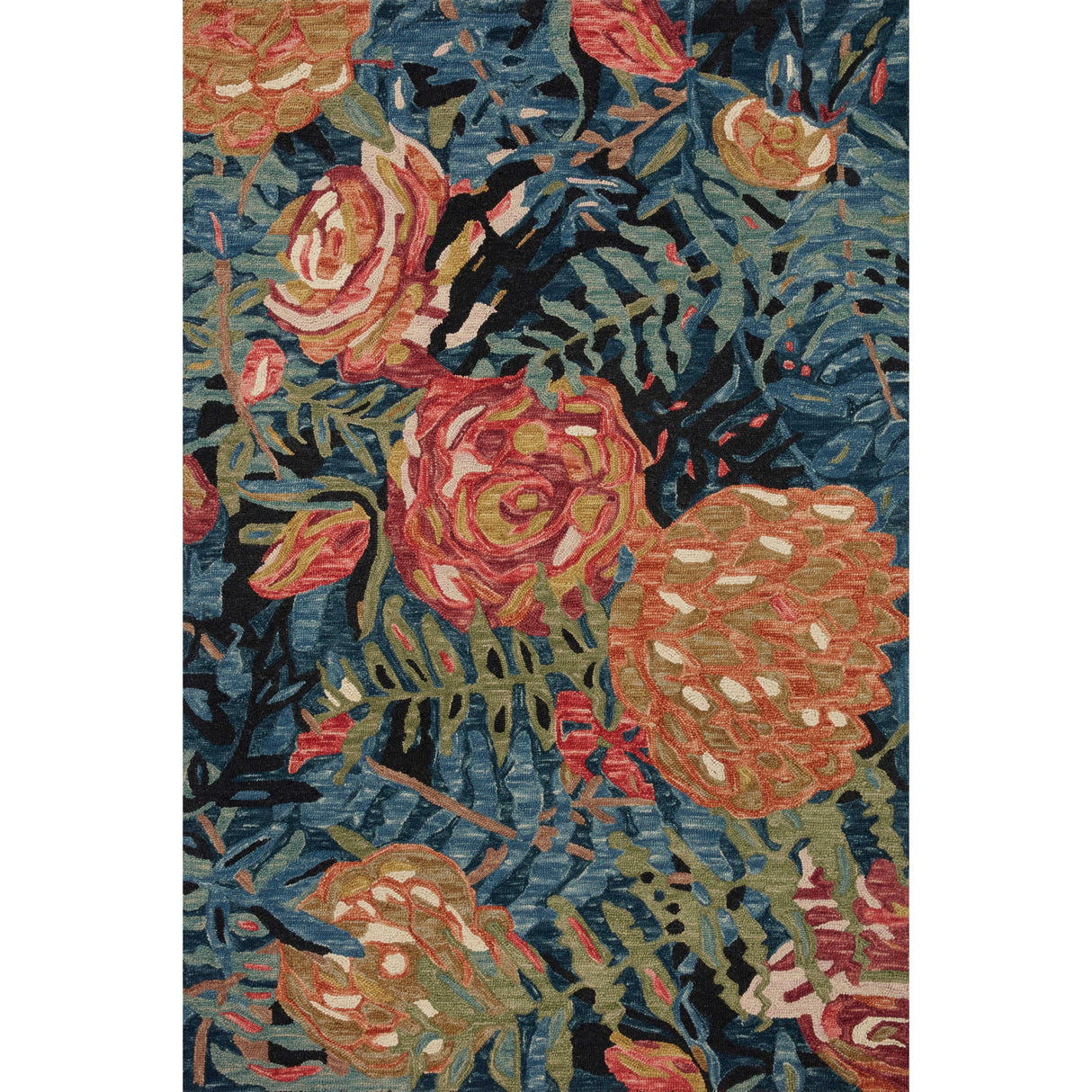 Alexander Home Evelyn Floral Bouquet Area Rug