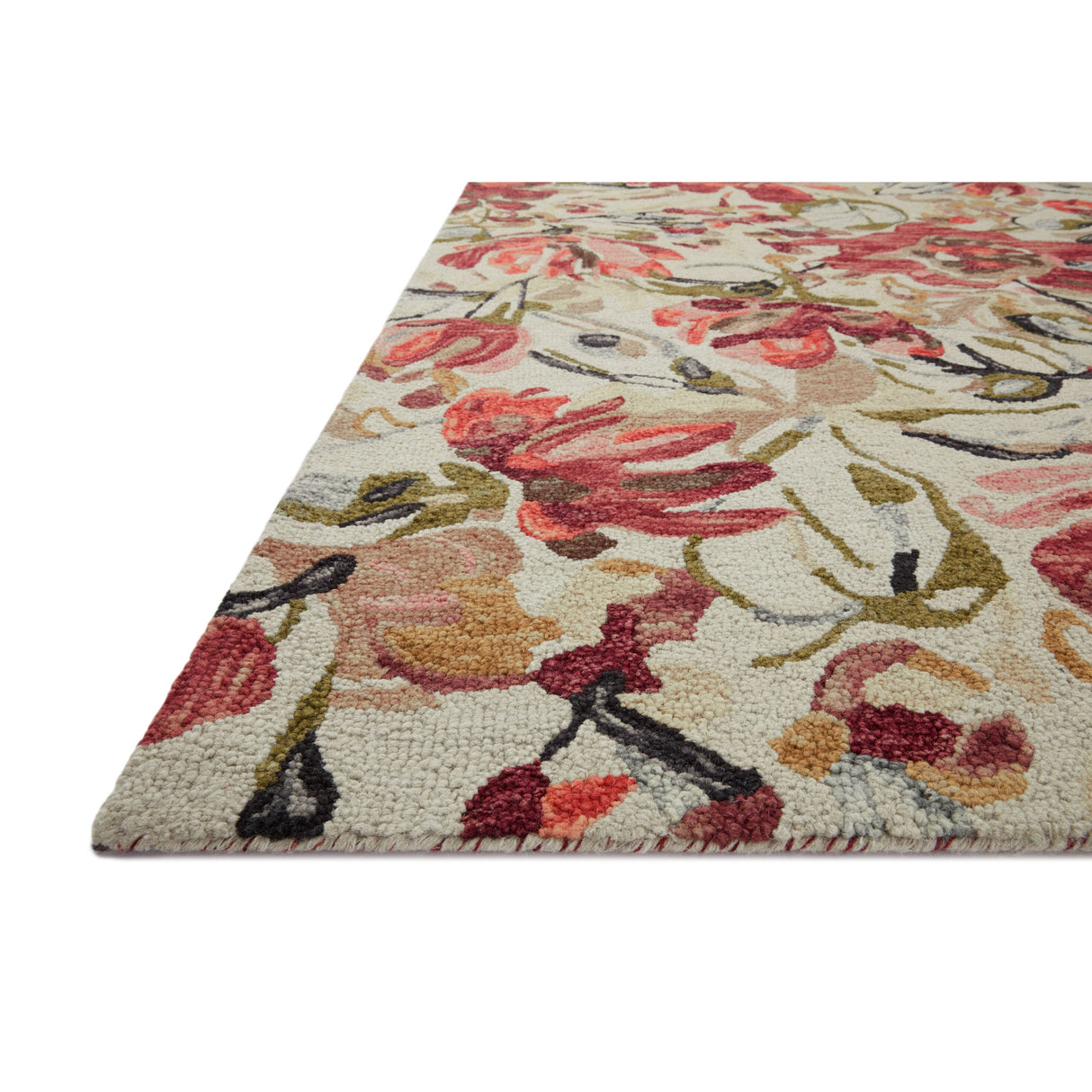 Alexander Home Evelyn Floral Bouquet Area Rug