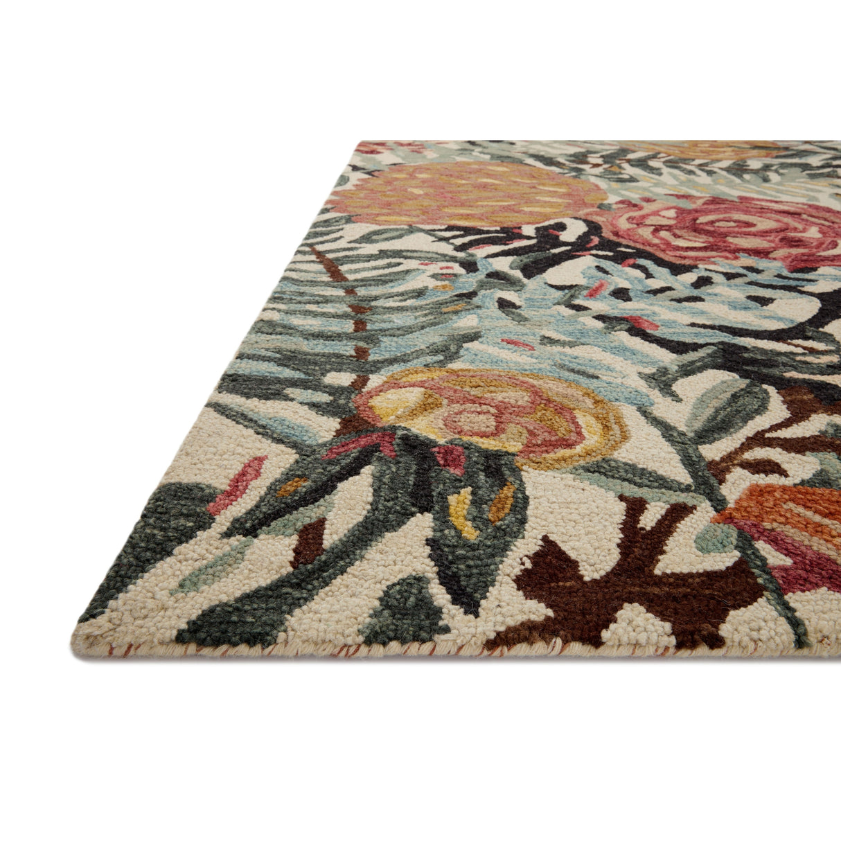 Alexander Home Evelyn Floral Bouquet Area Rug