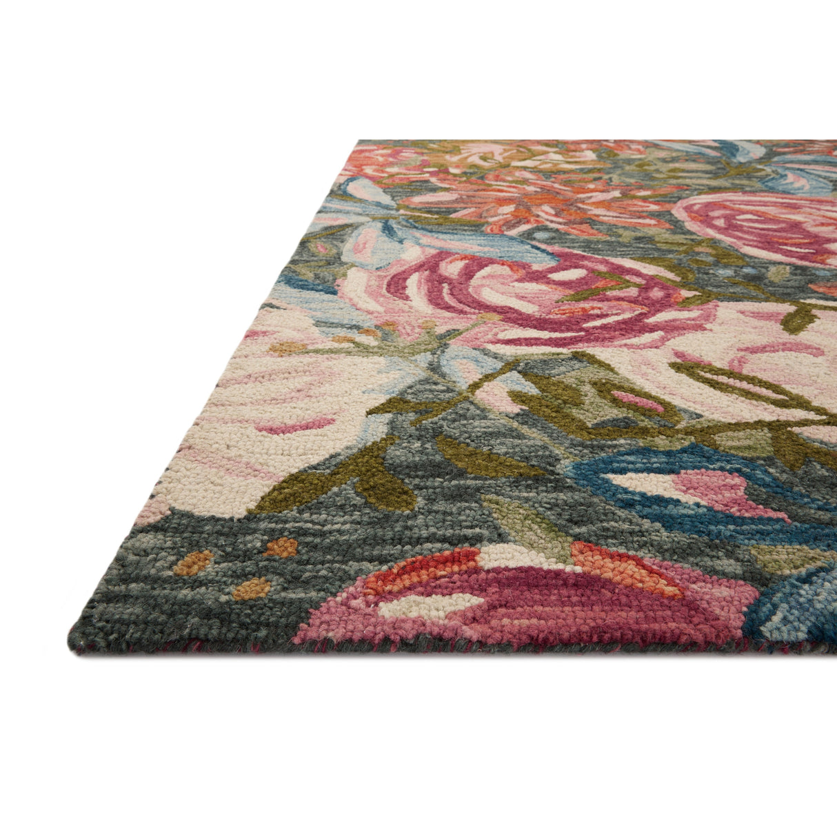 Alexander Home Evelyn Floral Bouquet Area Rug