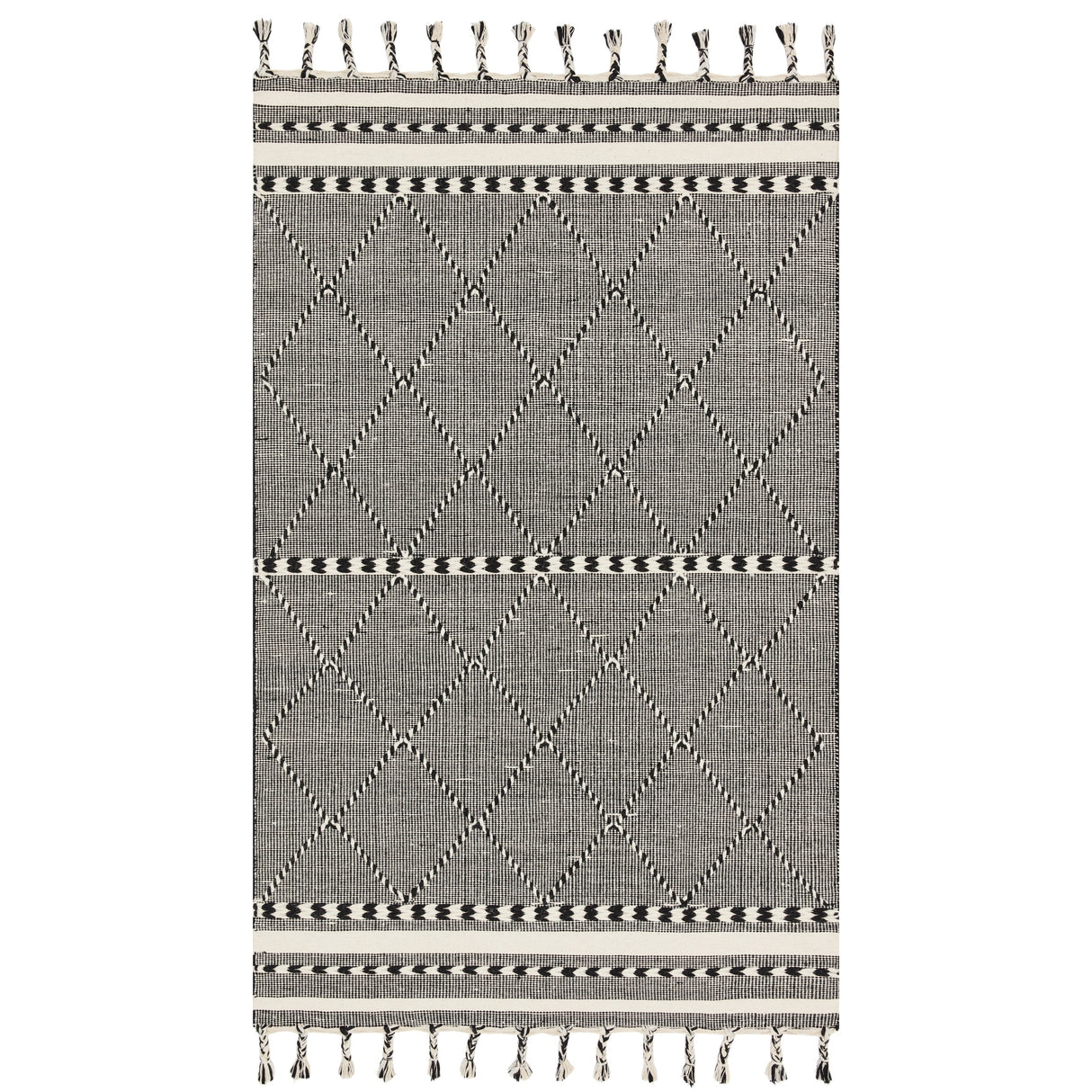 Alexander Home Isaiah Global Hand Loomed Geometric Wool Rug