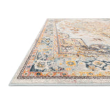 Alexander Home Jennifer Collection Medallion Distressed Area Rug
