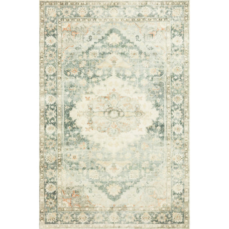 Alexander Home Juliet Floral Ultra-Soft Distressed Oriental Rug