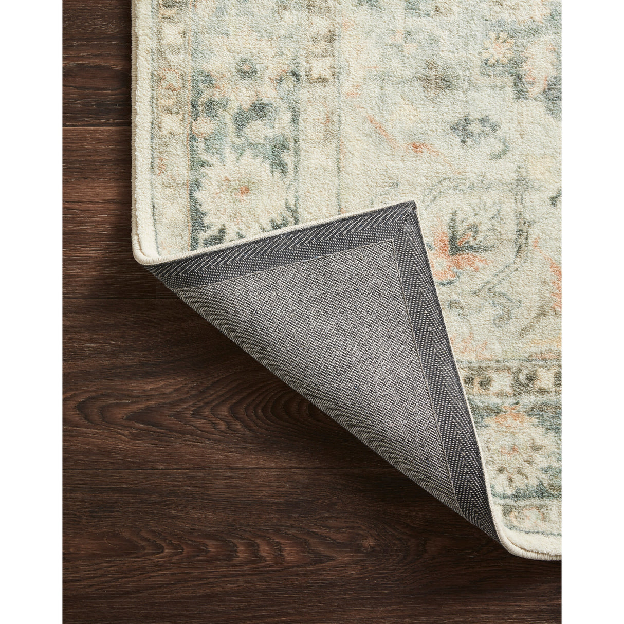 Alexander Home Juliet Floral Ultra-Soft Distressed Oriental Rug