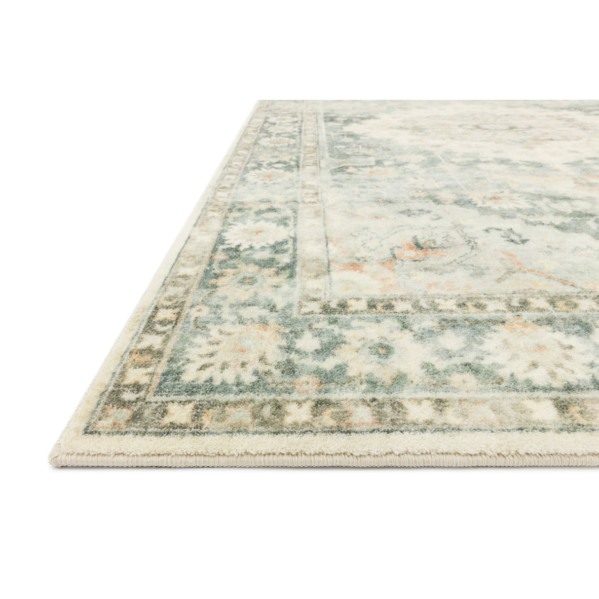 Alexander Home Juliet Floral Ultra-Soft Distressed Oriental Rug