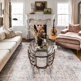 Alexander Home Leanne Distressed Oriental Printed Area Rug