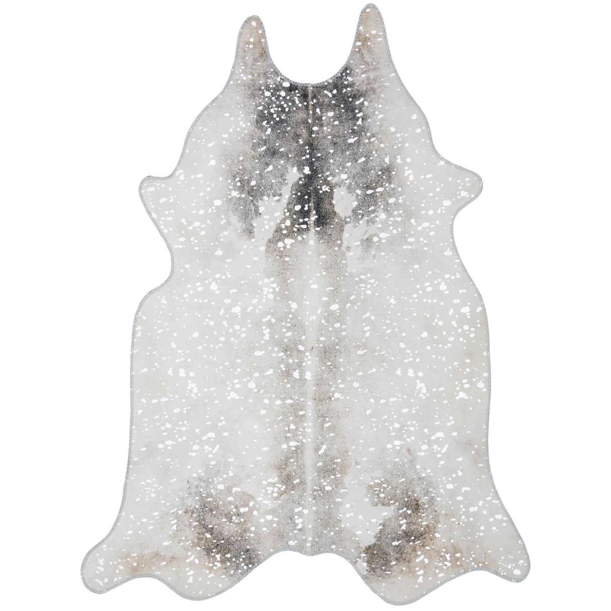 Alexander Home Lolitta Faux Cowhide Area Rug