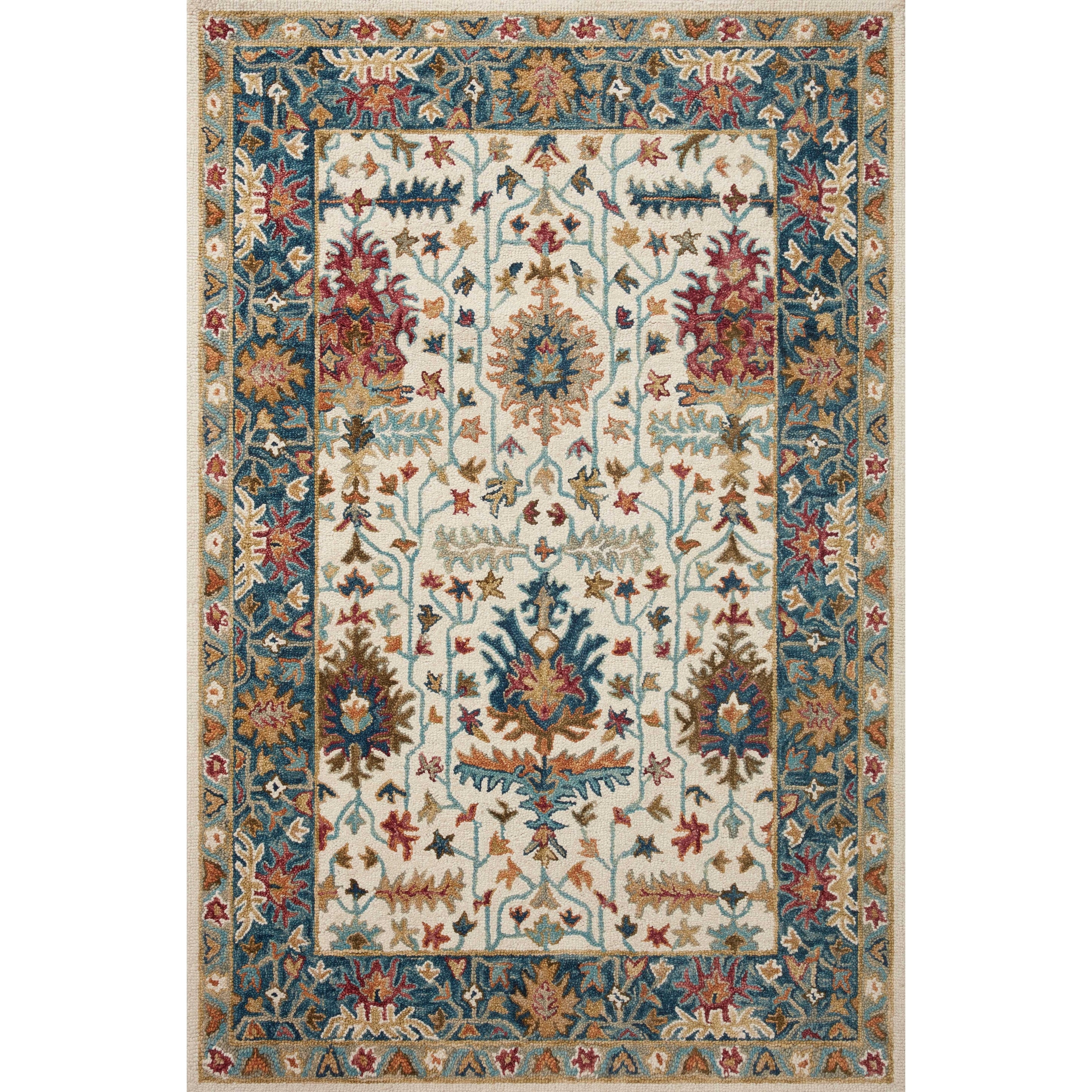 【Vintage】Hand Knit Rug 170×100 Alexander-Home-Madeline-100_25
