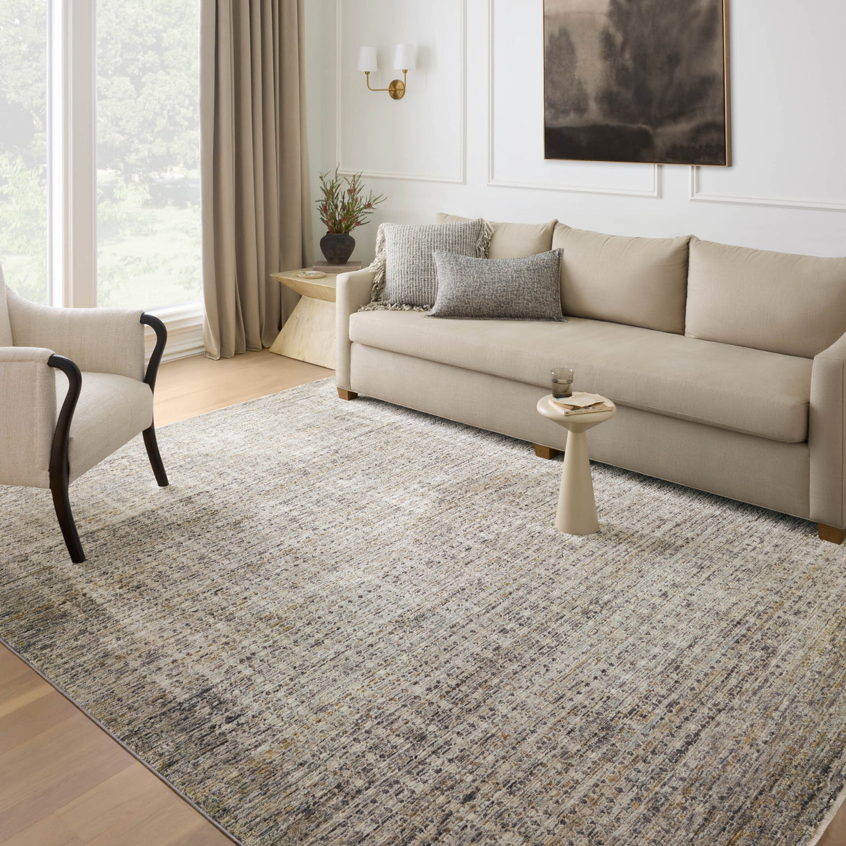 Alexander Home Manhattan Modern Diamond Area Rug