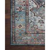 Alexander Home Sara Distressed Boho Medallion Ultra Plush Area Rug