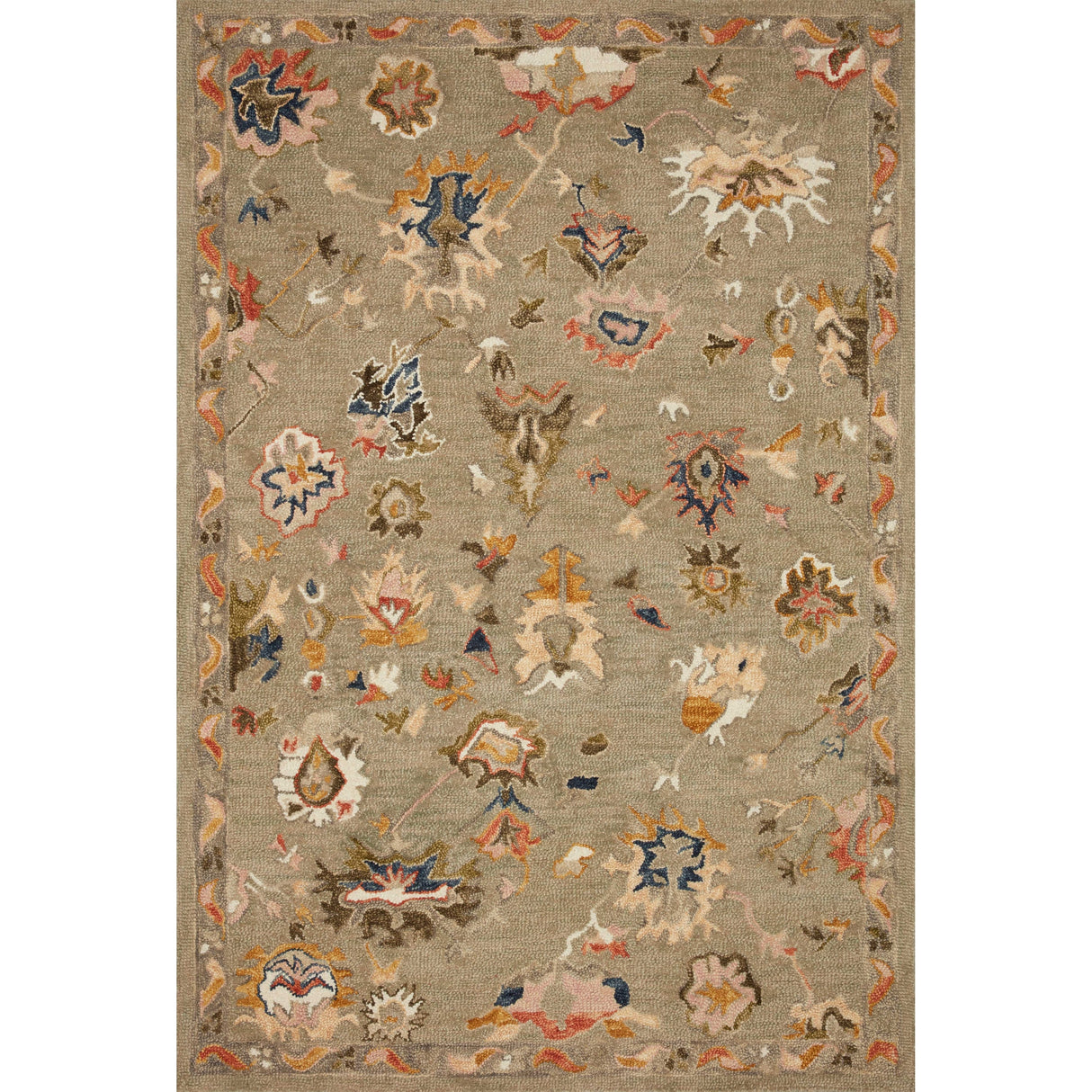 Alexander Home Megan Traditional Floral Area Rug