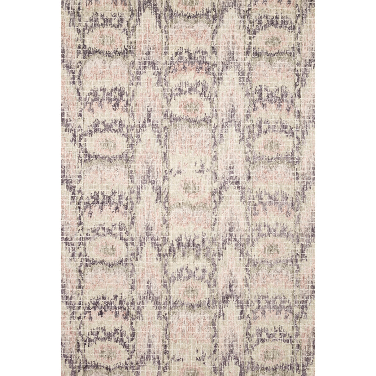 Alexander Home Nile Mosaic Ikat 100% Wool Hand Hooked Rug
