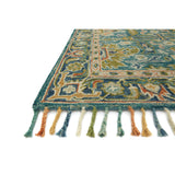 Alexander Home Sahara Ocean Boho Hand-Hooked Area Rug