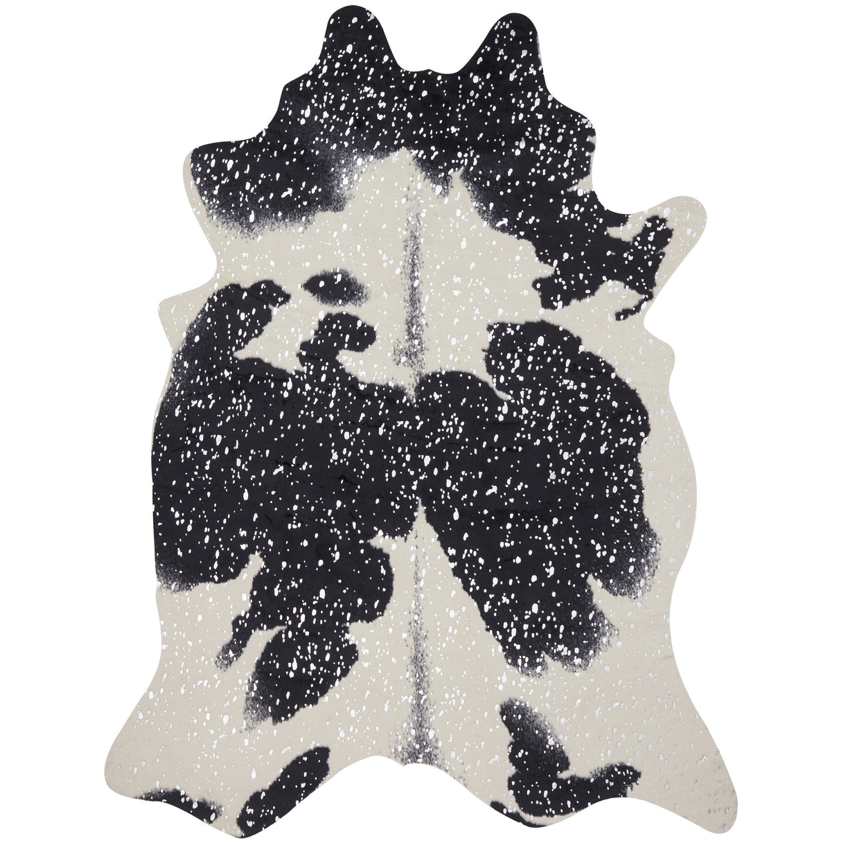 Alexander Home Sierra Faux Cowhide Rug - 6'2" x 8'