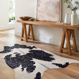 Alexander Home Sierra Faux Cowhide Rug - 6'2" x 8'