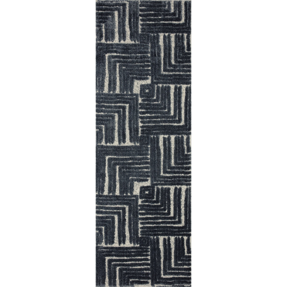 Alexander Home Vail Mid-century Modern Geometric Square Area Rug