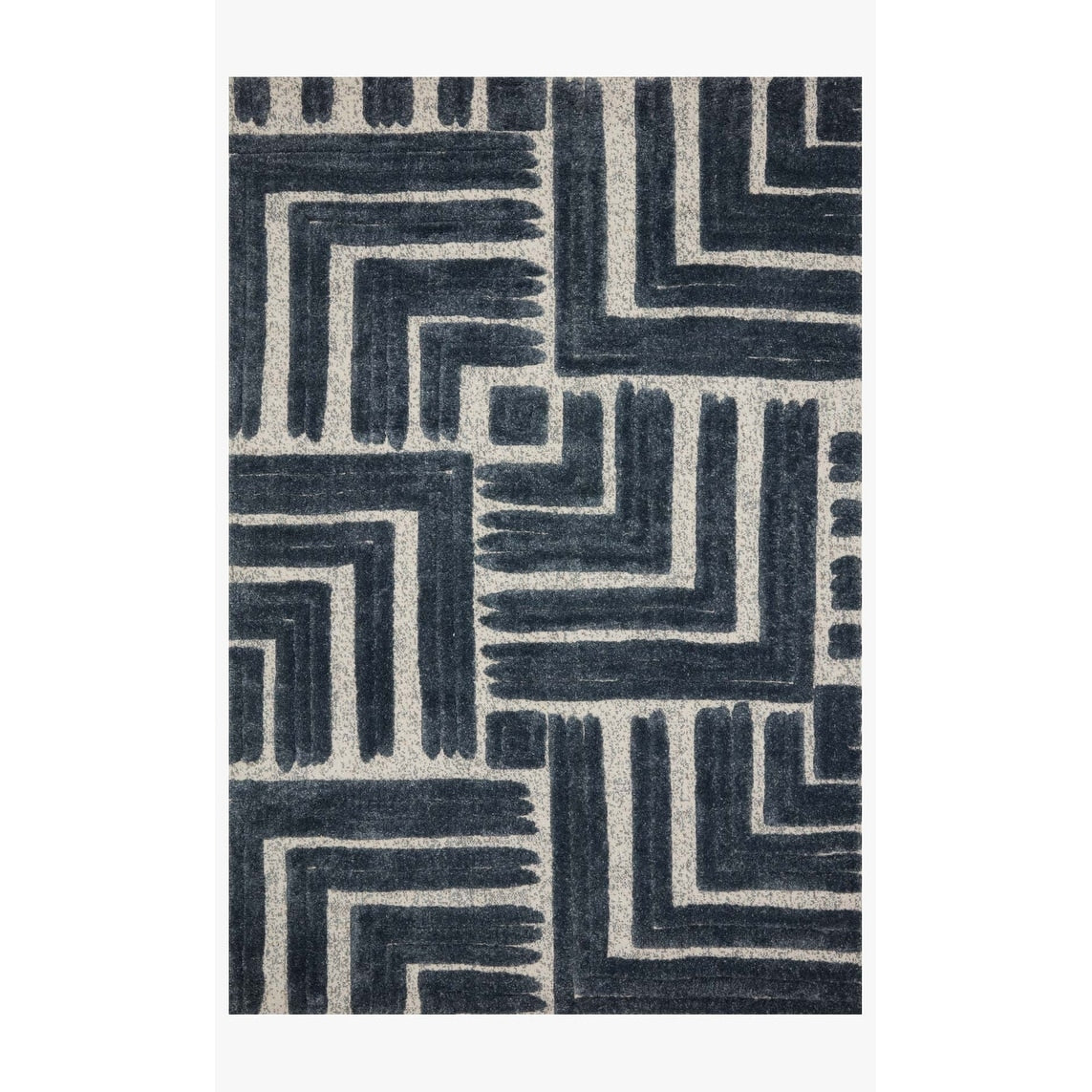 Alexander Home Vail Mid-century Modern Geometric Square Area Rug