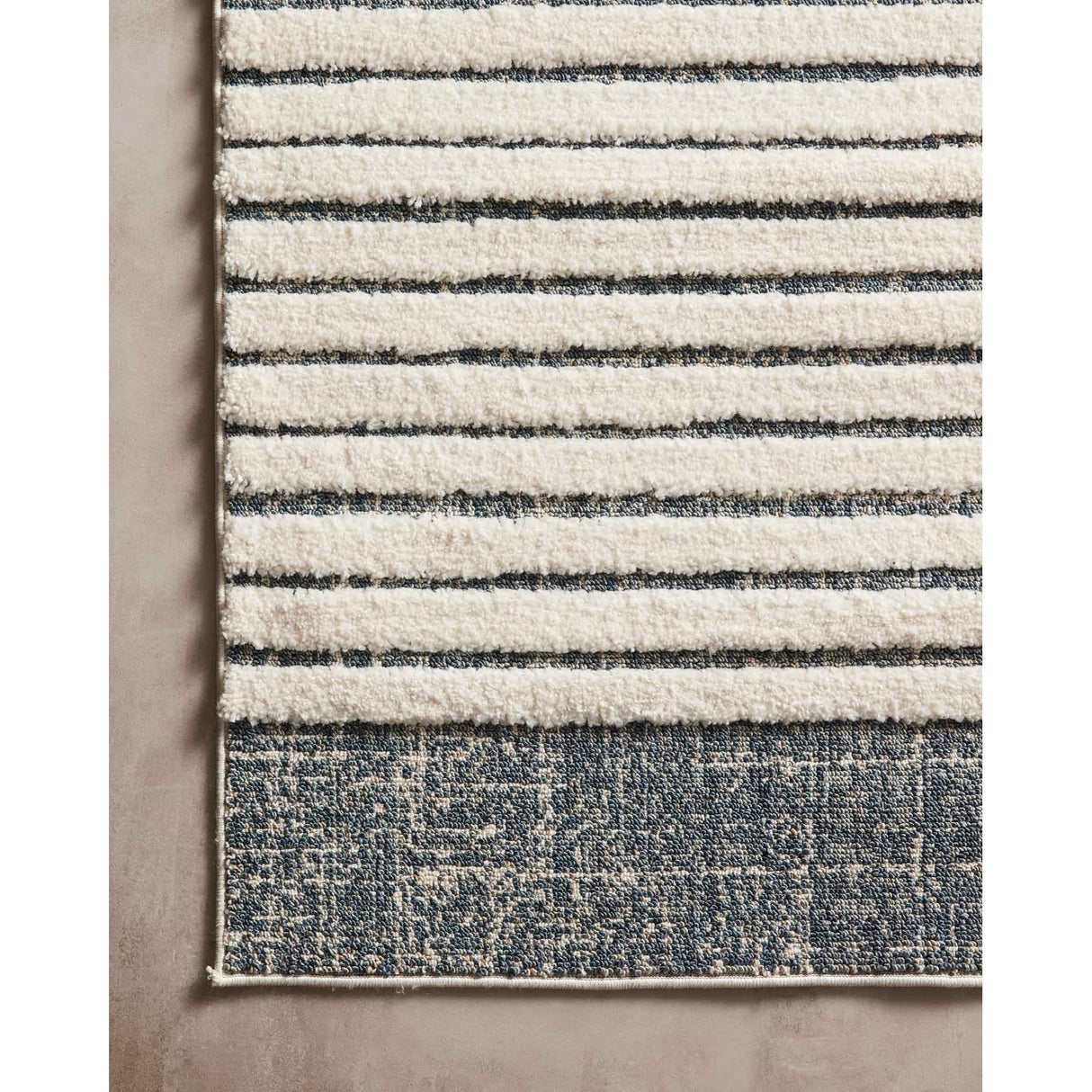 Alexander Home Vail Contemporary Stripe Area Rug