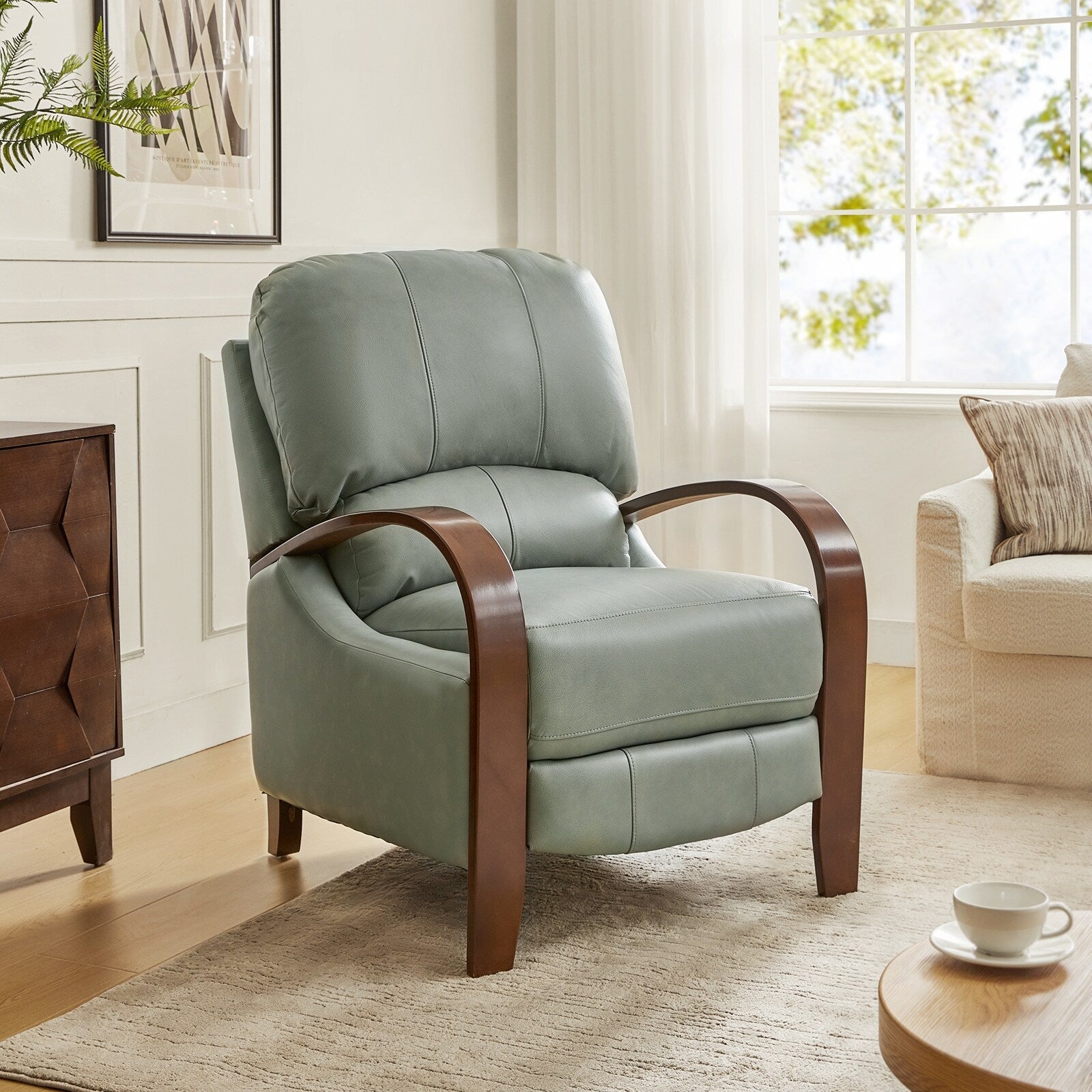 Bent arm recliner discount