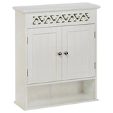 Alexandria White Wall Mounted Cabinet