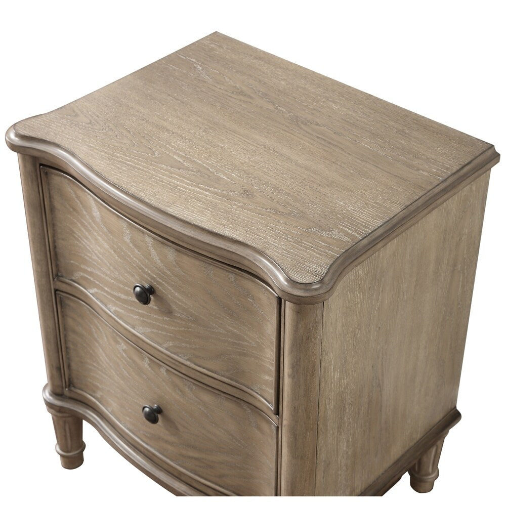 Alexi Two Drawer Nightstand by Greyson Living