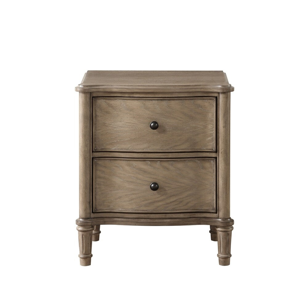 Alexi Two Drawer Nightstand by Greyson Living
