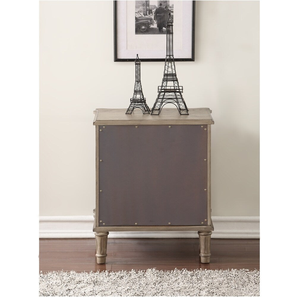 Alexi Two Drawer Nightstand by Greyson Living