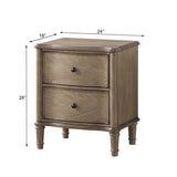 Alexi Two Drawer Nightstand by Greyson Living