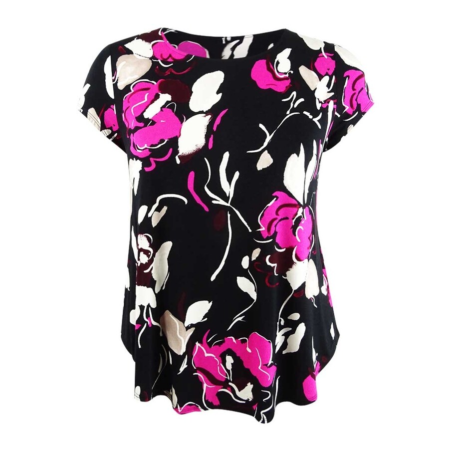 Alfani Women's Petite Printed T-Shirt