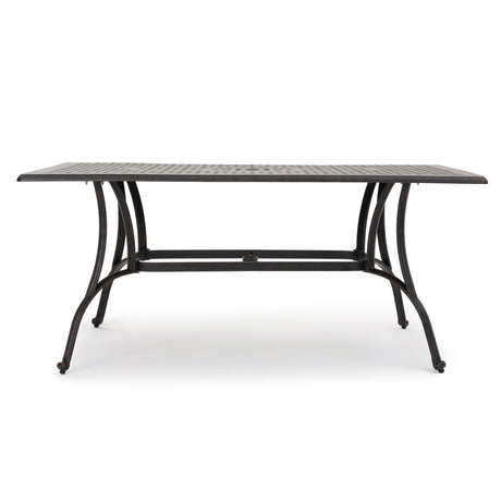 Alfresco Cast Aluminum Patio Dining Table by Christopher Knight Home - 67.50 L x 37.50 W x 29 H