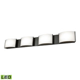 Elk Home Pandora Oiled Bronze With Opal Glass 4 Light Vanity Light