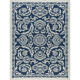 Garden Town Transitional Floral Indoor/Outdoor Area Rug - 7'10 x 10'3