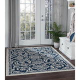 Garden Town Transitional Floral Indoor/Outdoor Area Rug - 7'10 x 10'3