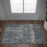Daytona Modern & Contemporary Diamond Indoor Area Rug