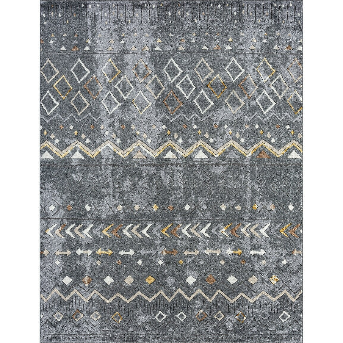 Daytona Modern & Contemporary Diamond Indoor Area Rug