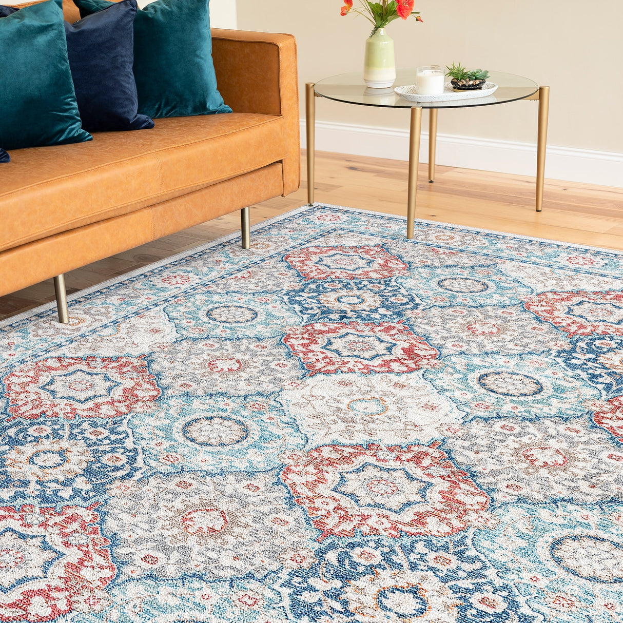Esplanade Traditional Border Indoor Area Rug