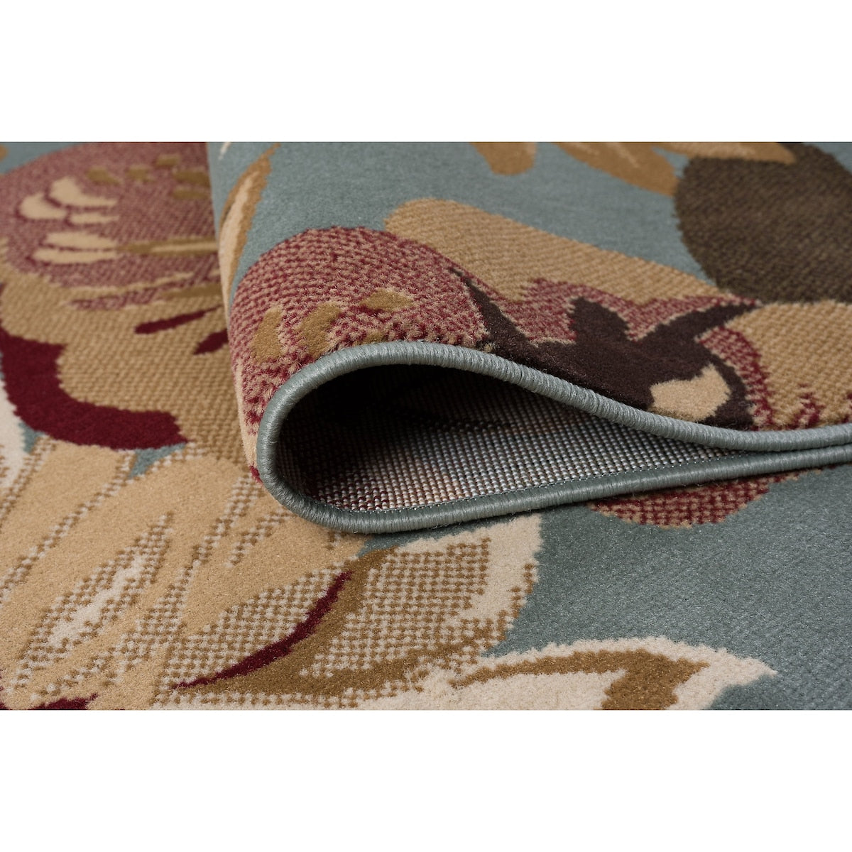 Lagoon Transitional Floral Indoor Area Rug - 7'6 x 9'10