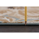 Lagoon Transitional Floral Indoor Area Rug - 7'6 x 9'10