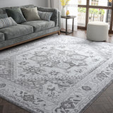 Linx Shabby Chic Medallion Indoor Area Rug